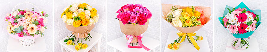 Букеты с доставкой в Дербенте от Гранд-Флора